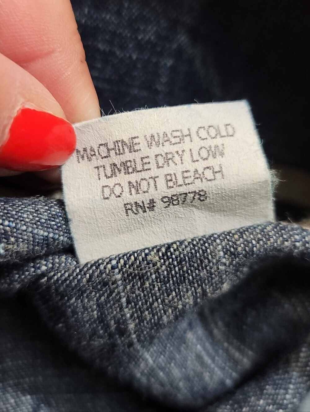 Vintage Blue Dot Wide-Leg Denim Culottes Cropped Gaucho Jeans - 6 - 100% Cotton - Picture 11 of 12